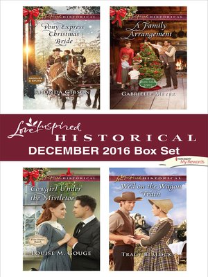 cover image of Harlequin Love Inspired Historical December 2016 Box Set